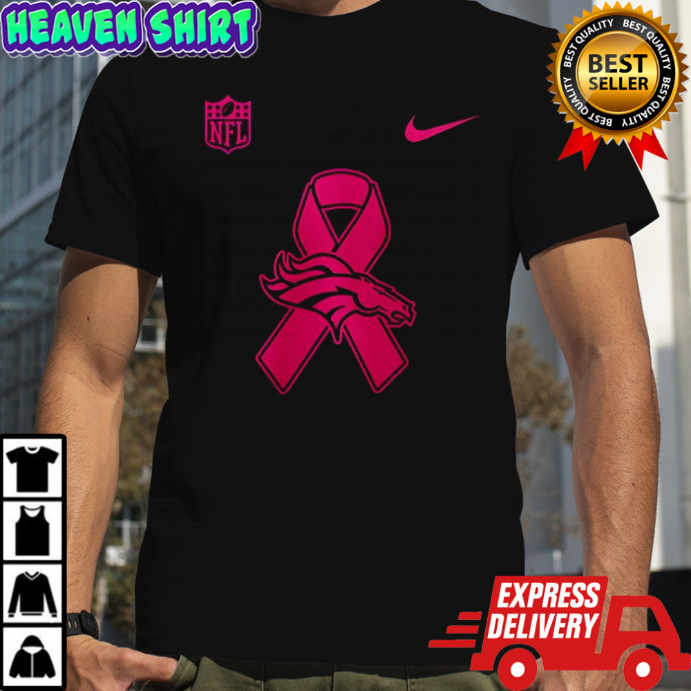Denver Broncos breast cancer awareness shirt