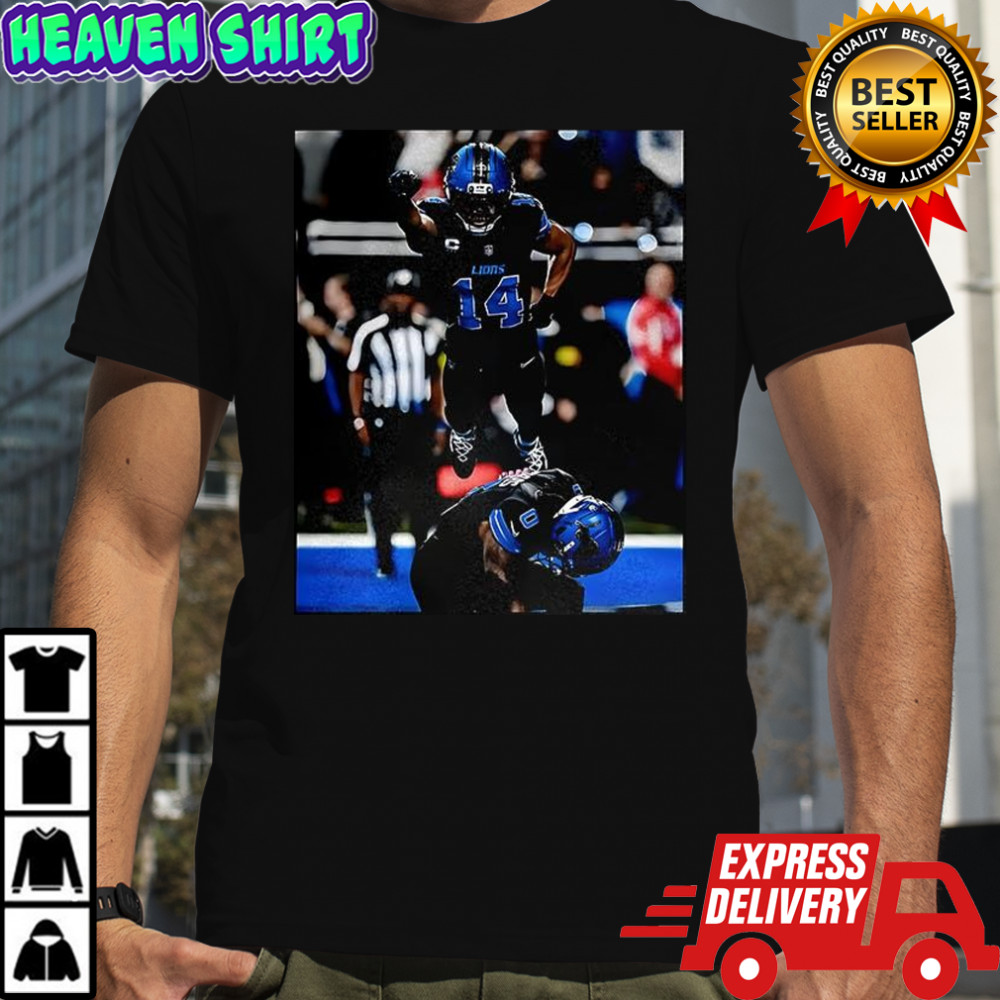 Detroit Lions Spiderman Superman shirt