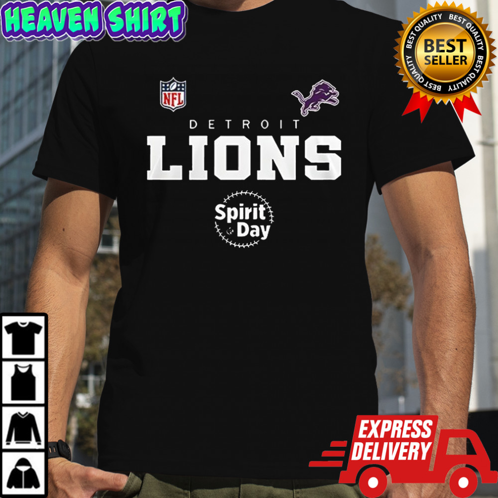 Detroit Lions stand against bullying Spirit day shirt