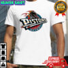 Detroit Pistons NBA fire horse Retro Logo shirt