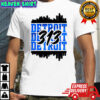 Detroit Skyline Detroit Lions 313 logo NFL 2025 shirt