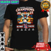 Detroit Tigers mascot AL Central Division Champions 2025 shirt