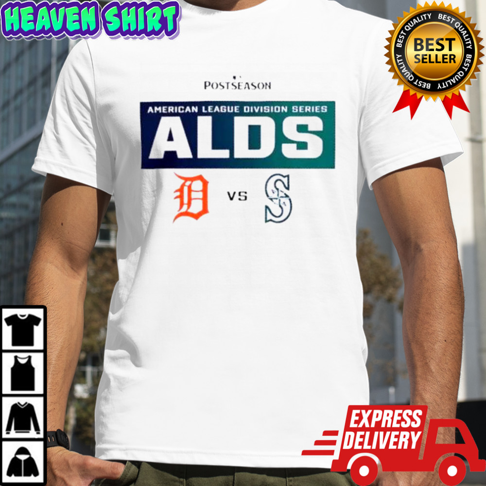 Detroit Tigers Vs Seattle Mariners 2025 Postseason MLB ALDS Matchup T-Shirt