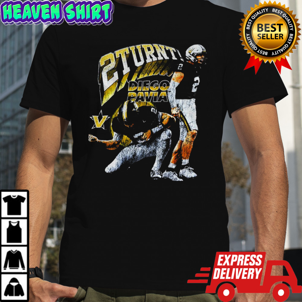 Diego Pavia Vanderbilt Commodores Football 2 Turnt 2025 shirt