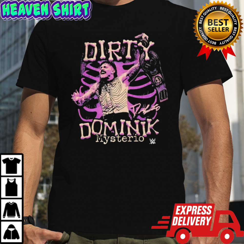 Dominik Mysterio Dirty signature shirt