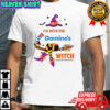 Domino’s Pizza I’m With The Witch She Has Me Under Her Spell Halloween T-Shirt