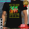 Doors 60 years 1965-2025 thank you for the memories actors’ signature shirt