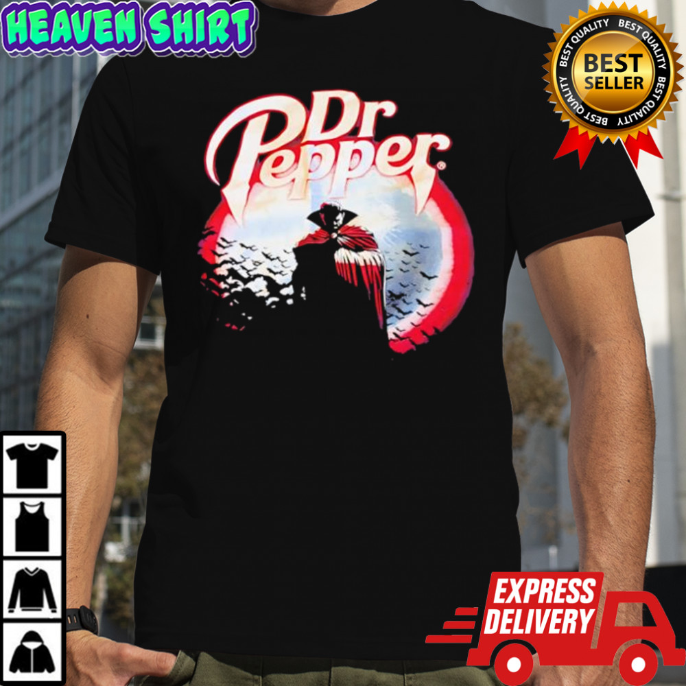 Dr Pepper Vampire Dracula shirt