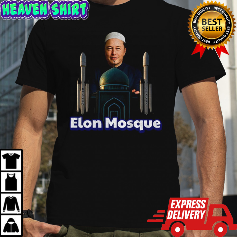 Elon Musk Elon Mosque parody meme shirt