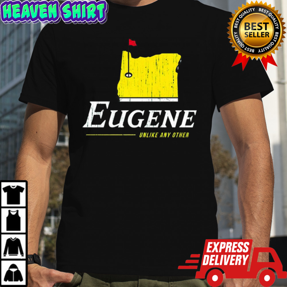 Eugene unlike any other Oregon Masters Tournament golf shirt