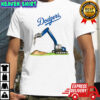 Excavator vs Los Angeles Dodgers MLB Baseball sports fans shirt