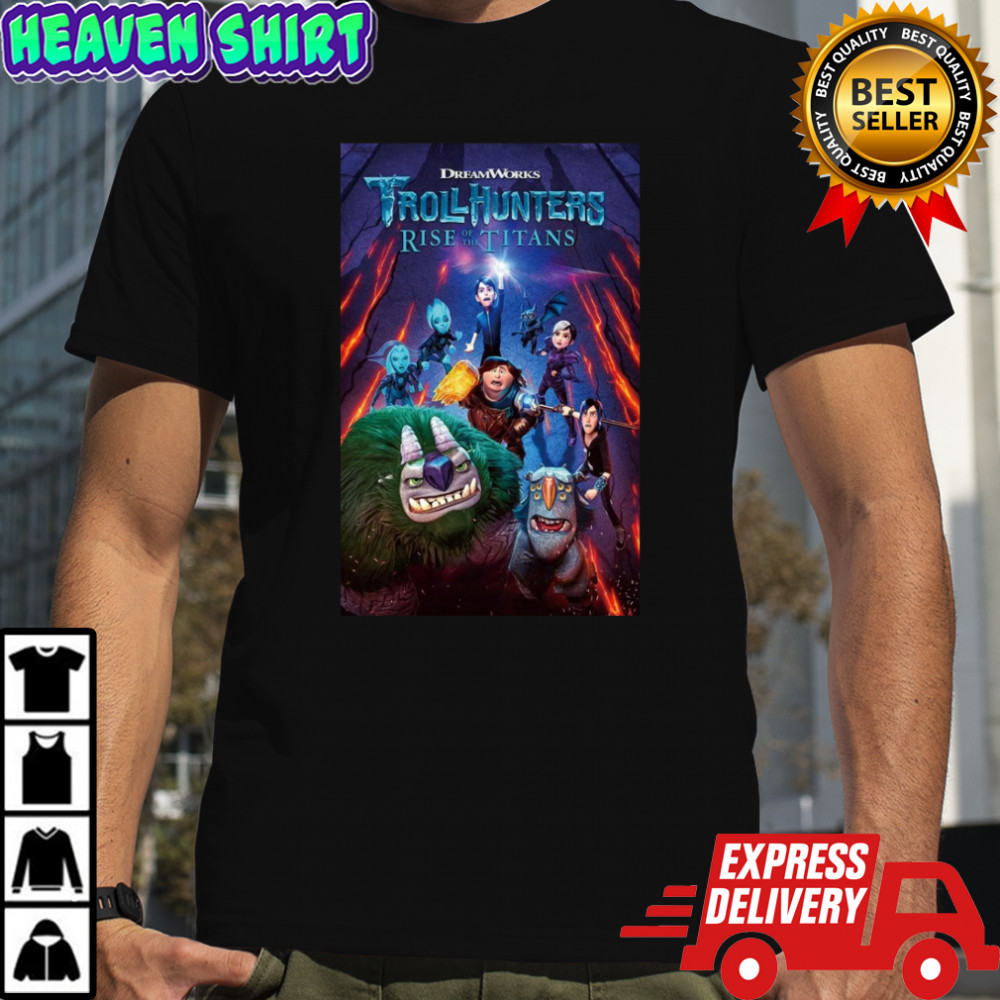 Fantasy Film Trollhunters Rise Of The Titans shirt