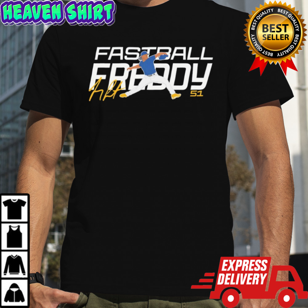 Fastball Freddy Milwaukee Brewers Baseball MLB Signature Shirt