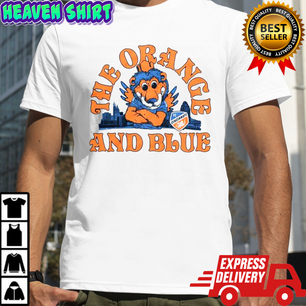 FC Cincinnati The Orange And Blue T-Shirt