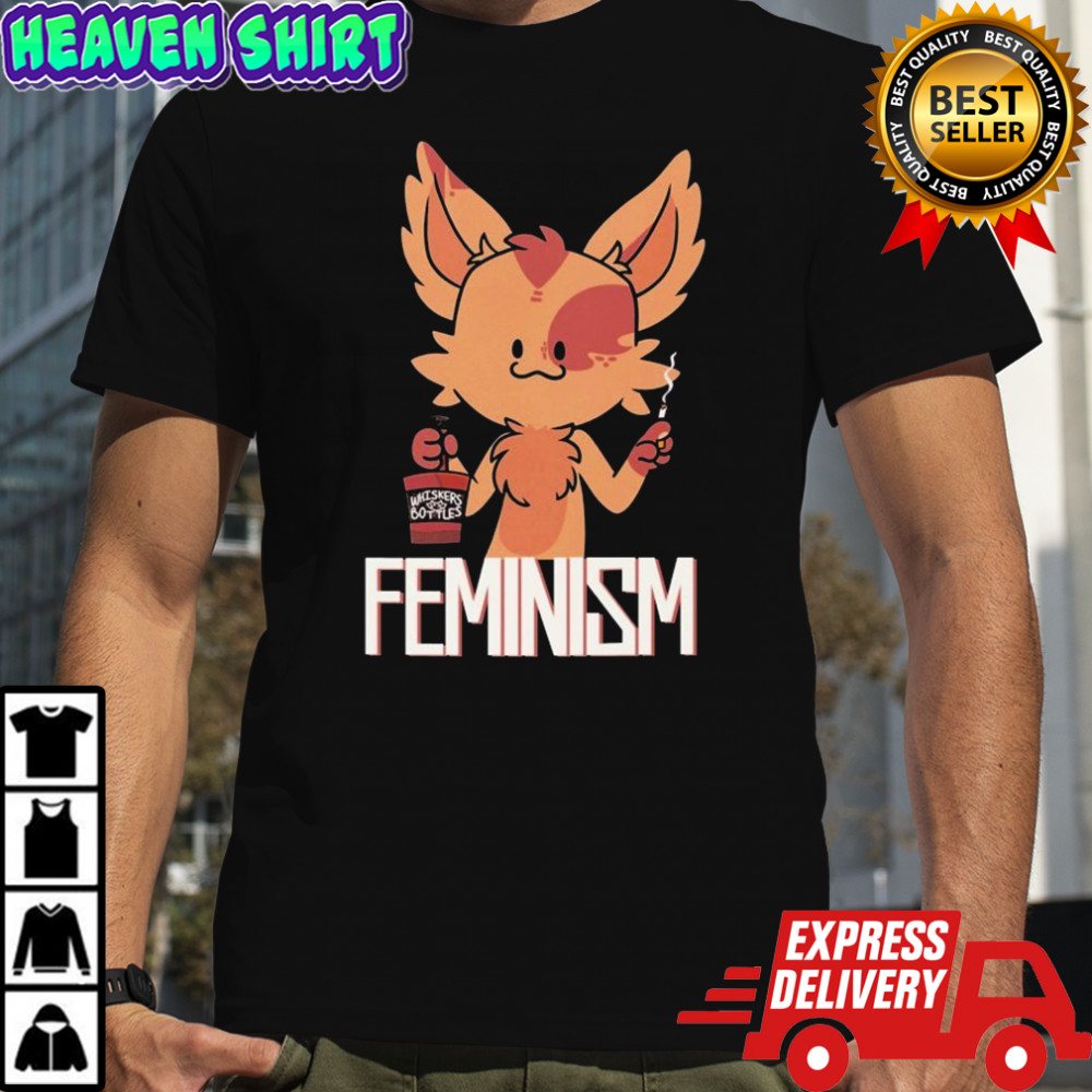Feminism Billy Whiskers Bottles T-shirt