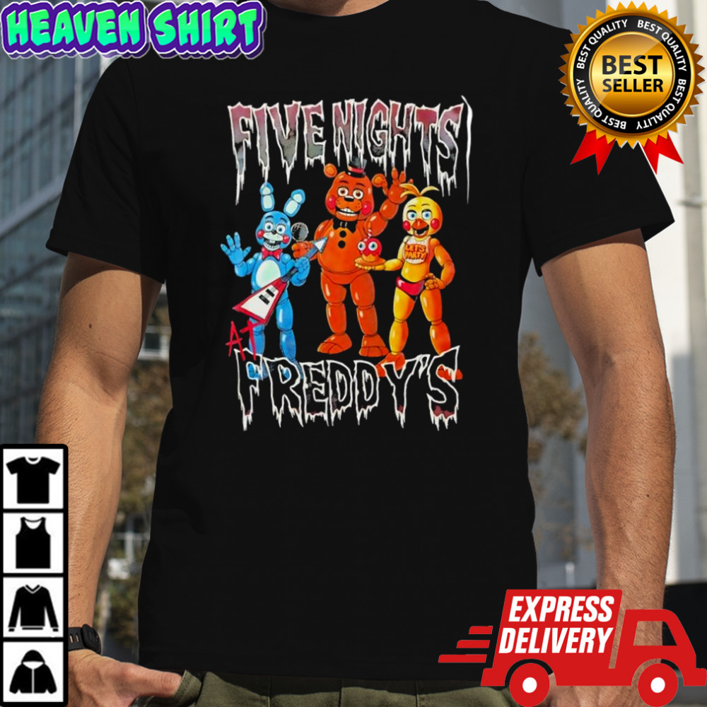 Five Nights at Freddy’s characters shirt