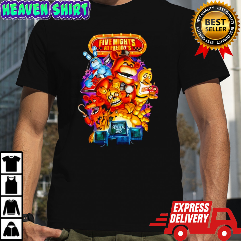 Five Nights at Freddy’s Universal’s Halloween Horror Nights 2025 event shirt