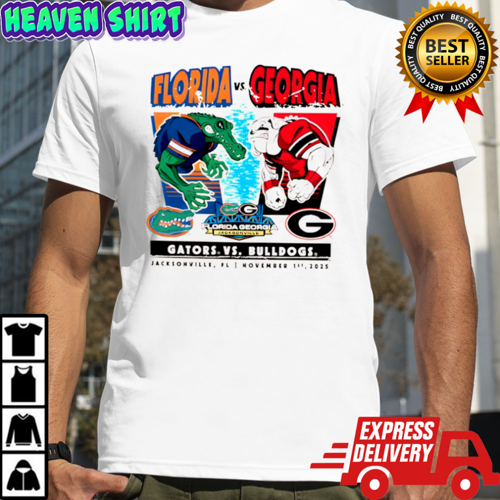 Florida Gators vs. Georgia Bulldogs 2025 Rivalry Matchup shirt