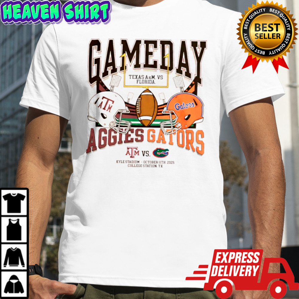 Florida Gators vs Texas A&M Aggies 2025 Football Match Game Day Shirt