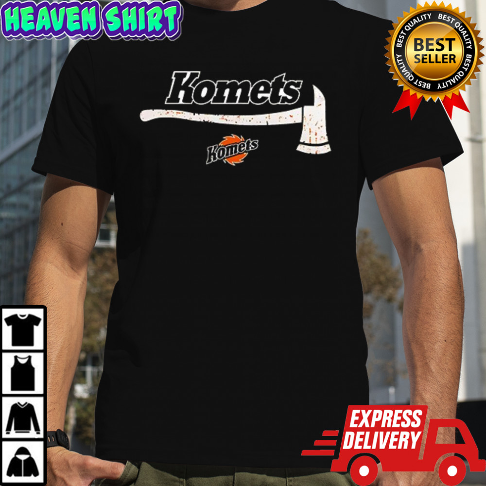 Fort Wayne Komets firefighter application day logo shirt