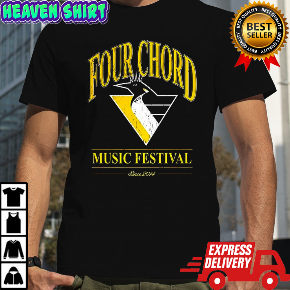 Four chord music Penguins shirt