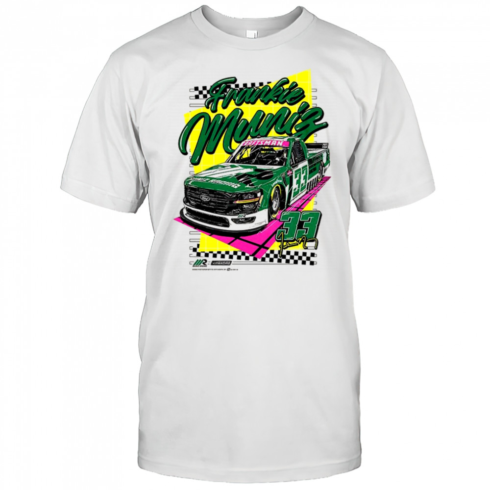 Frankie Muniz 33 NASCAR signature shirt