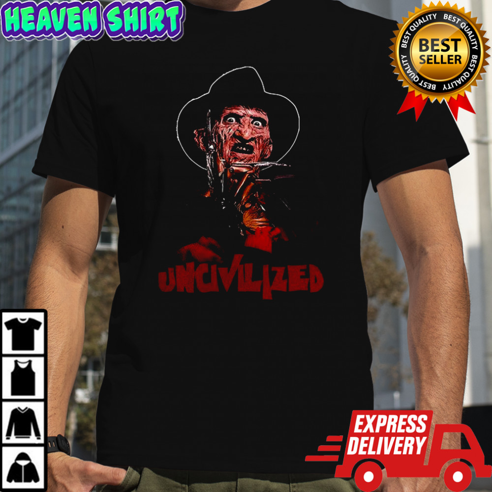 Freddy Krueger A Nightmare On Elm Street villain horror Halloween shirt
