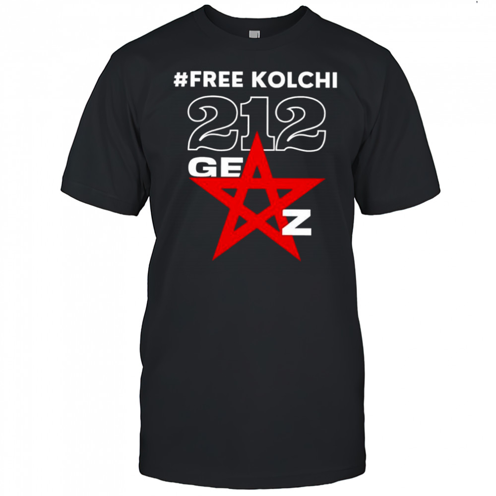 Free Kolchi 212 Gen Z flag of Morocco shirt