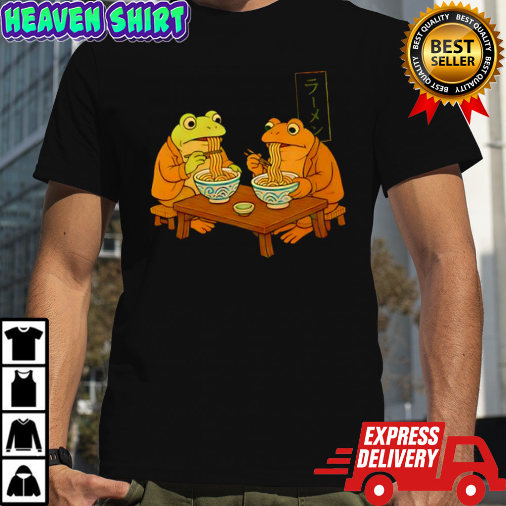 Frog and Toad Noodle graphic shirt