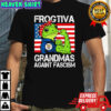 Frogtiva Grandmas Against Fascism Portland Frog Protest shirt
