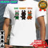 Funny Naugty Bunny Football Game Day shirt