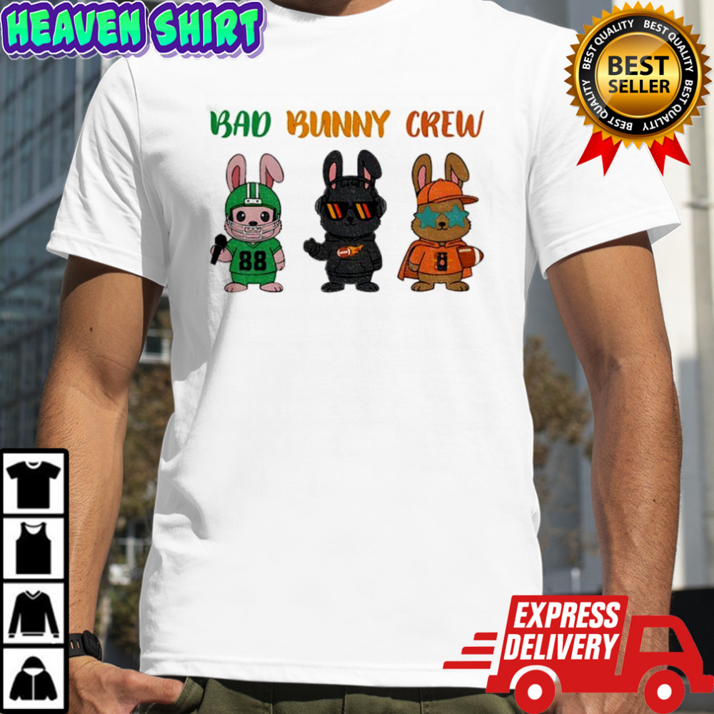 Funny Naugty Bunny Football Game Day shirt