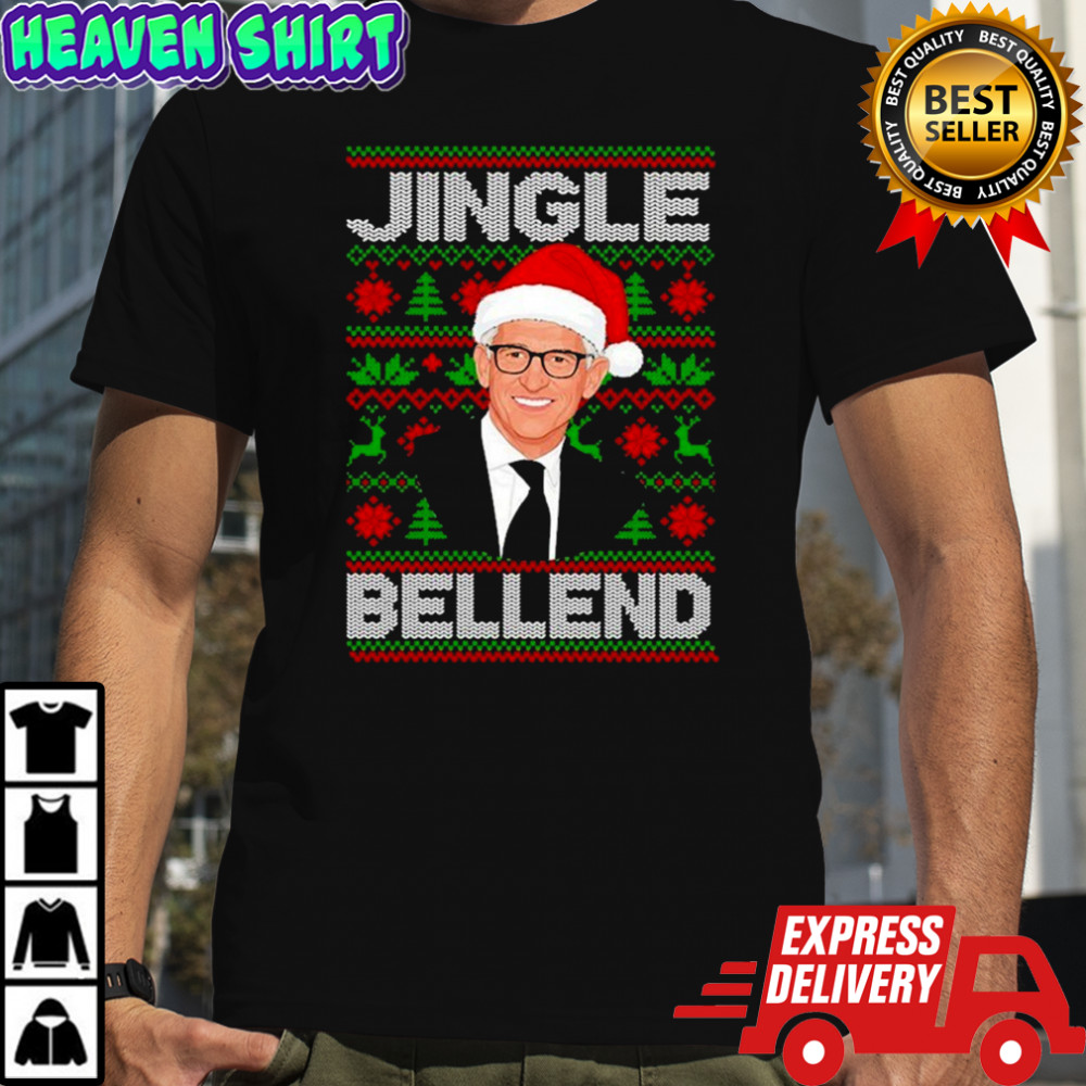 Gary Lineker Jingle Bellend Ugly Holiday Christmas T-Shirt