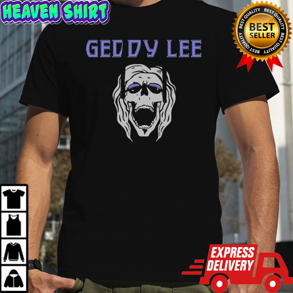 Geddy Lee Skull T-shirt