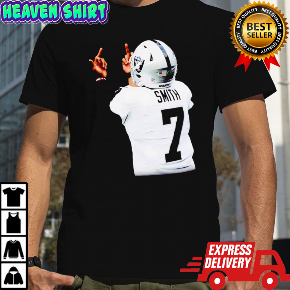 Geno Smith Las Vegas Raiders Run The Table Throwback shirt