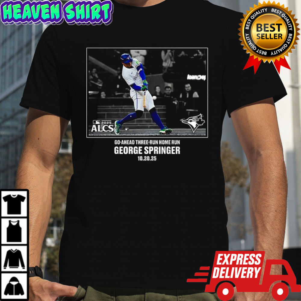 George Springer Toronto Blue Jays baseball 2025 American League Champions moments shirt