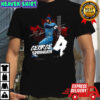 George Springer Toronto Blue Jays baseball 2025 State number 4 cartoon signature shirt