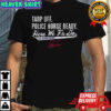 George Springer Toronto Blue Jays baseball Tarp off police horse ready 2025 signature shirt