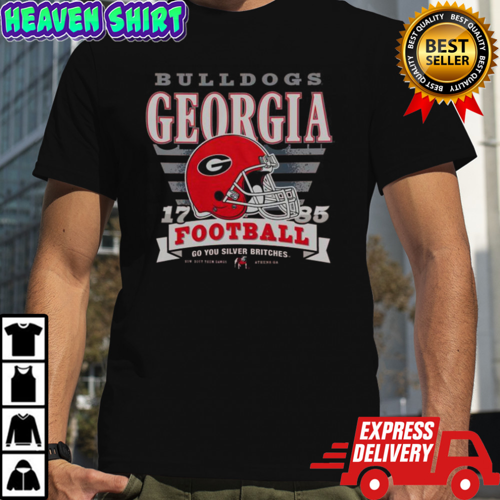 Georgia Bulldogs Stripe Splash T-Shirt