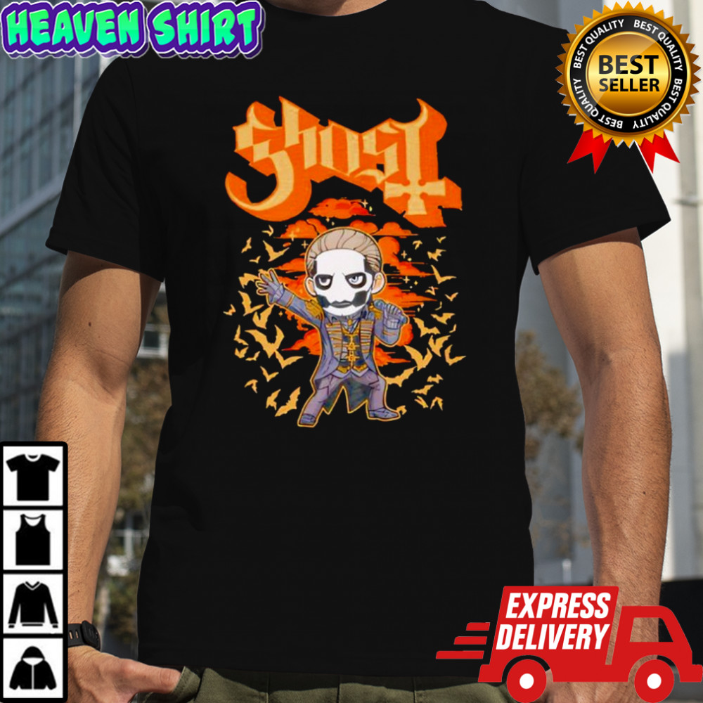Ghost Band Orange Bat shirt