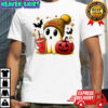 Ghost Halloween x Kansas City Chiefs football beanie pumpkin bats shirt