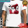 Ghost Halloween x San Francisco 49ers football beanie pumpkin bats shirt