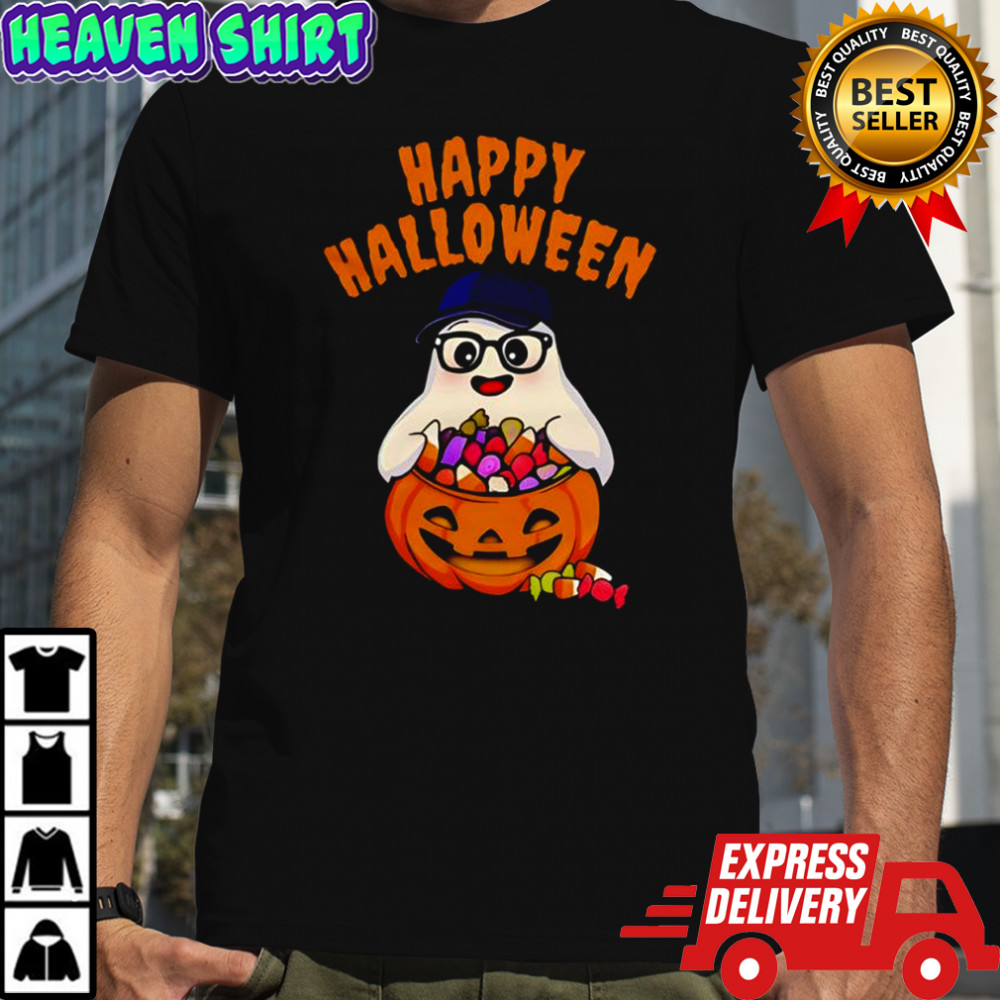 Ghost Trick or Treat Vibes Halloween shirt