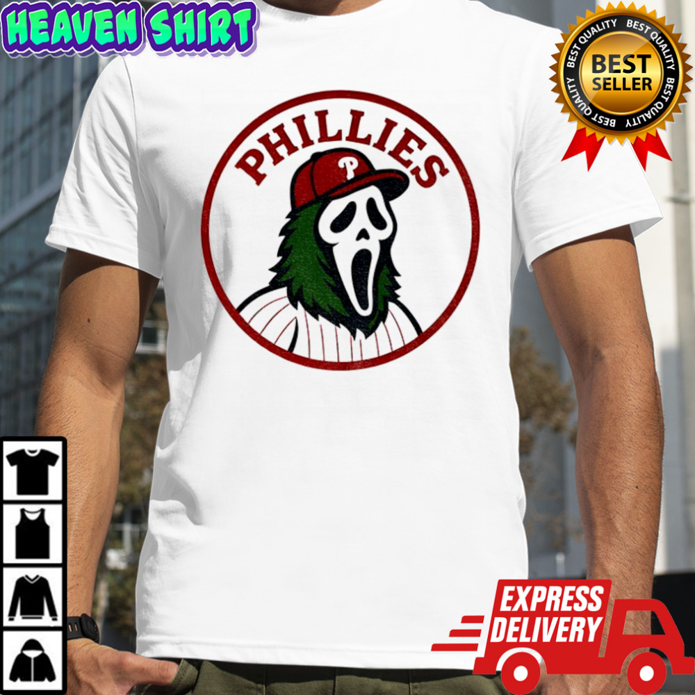 Ghostface Philadelphia Phillies MLB Baseball 2025 shirt