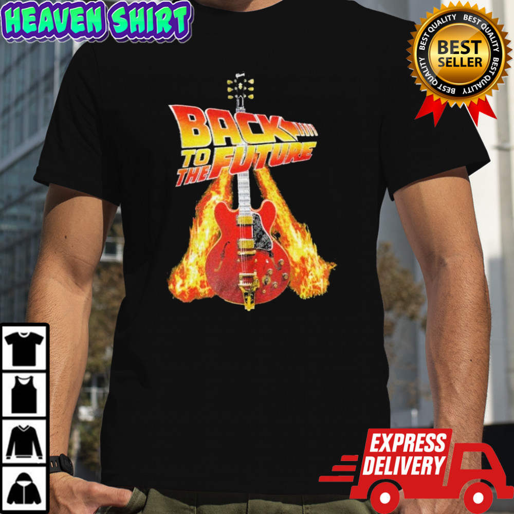 Gibson Back To The Future Guitar T-shirt