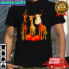 Giraffe Boo Mummy Witch Halloween Costume Giraffe Pumpkin shirt