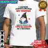 Gnome I avoid stupidity because my temper can go from o to life in prison in 2 seconds shirt