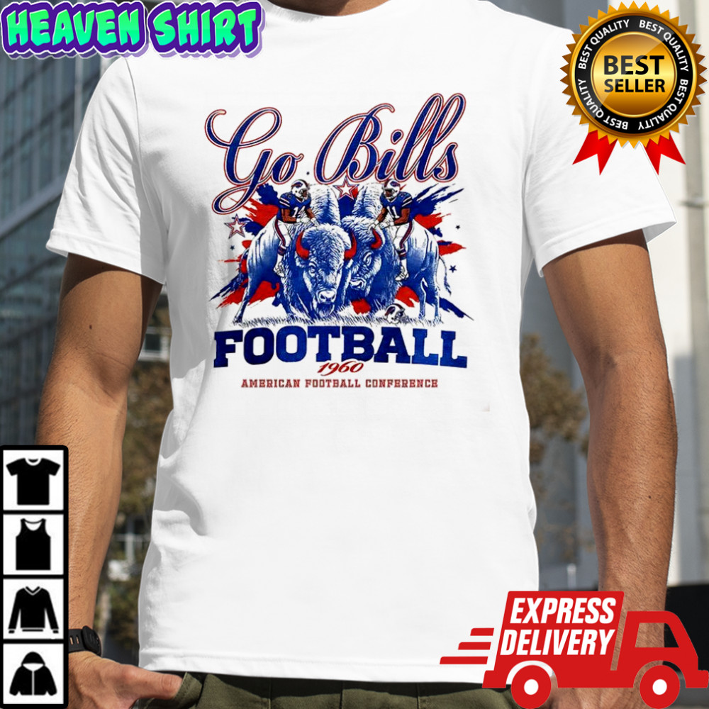 Go Buffalo Bills Football 1960 American Football Conference shirt