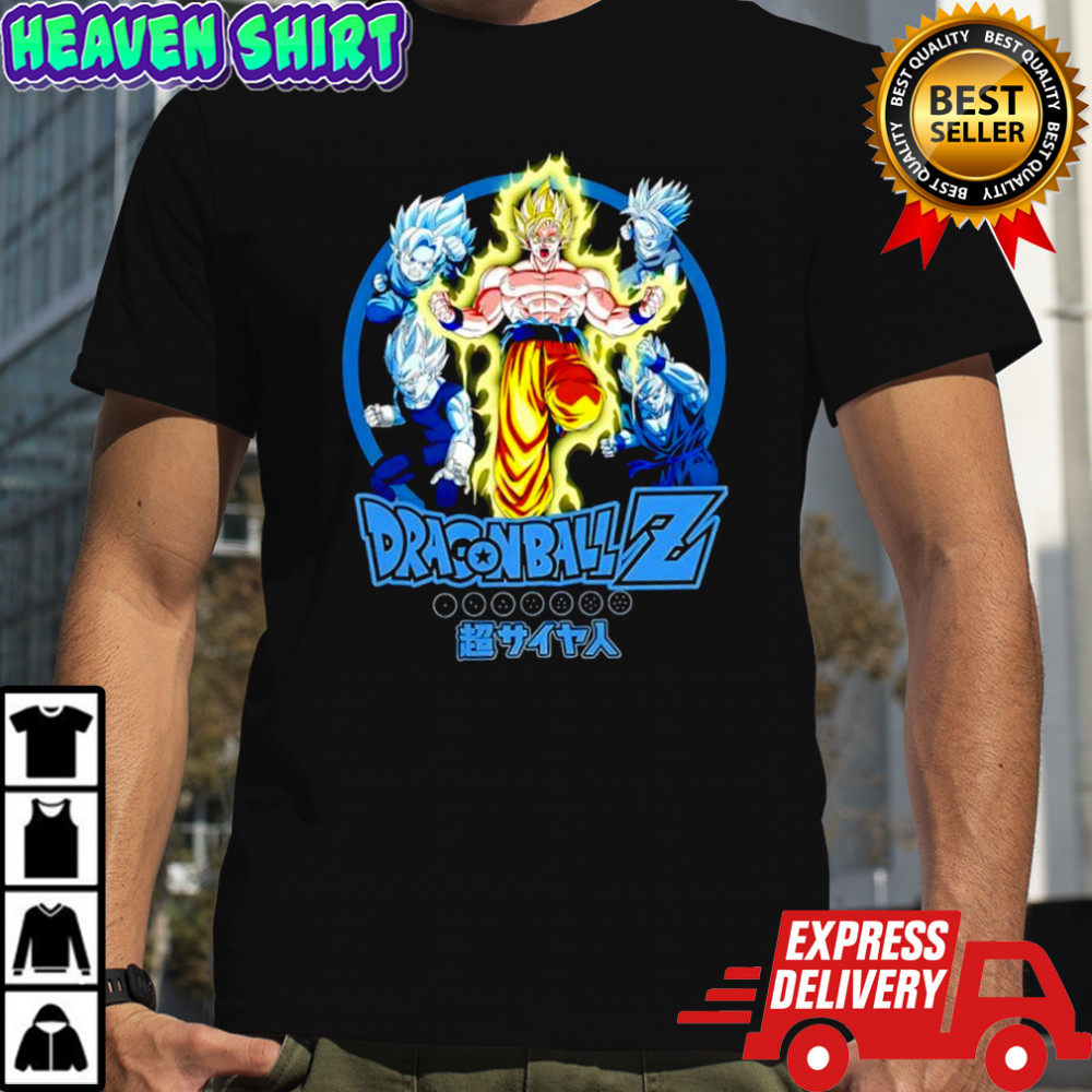 Goku Super Saiyan Dragon Ball Z graphic shirt