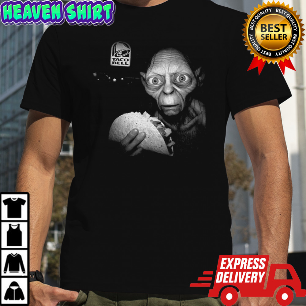 Gollum Foodie Goblin and Taco Ring vintage shirt